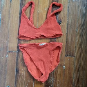 Youswim Eva two piece in tangerine-you swim bathing suit one size bikini